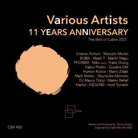 VA | 11 Years Anniversary, The Best of Cubek 2023 (2023) MP3
